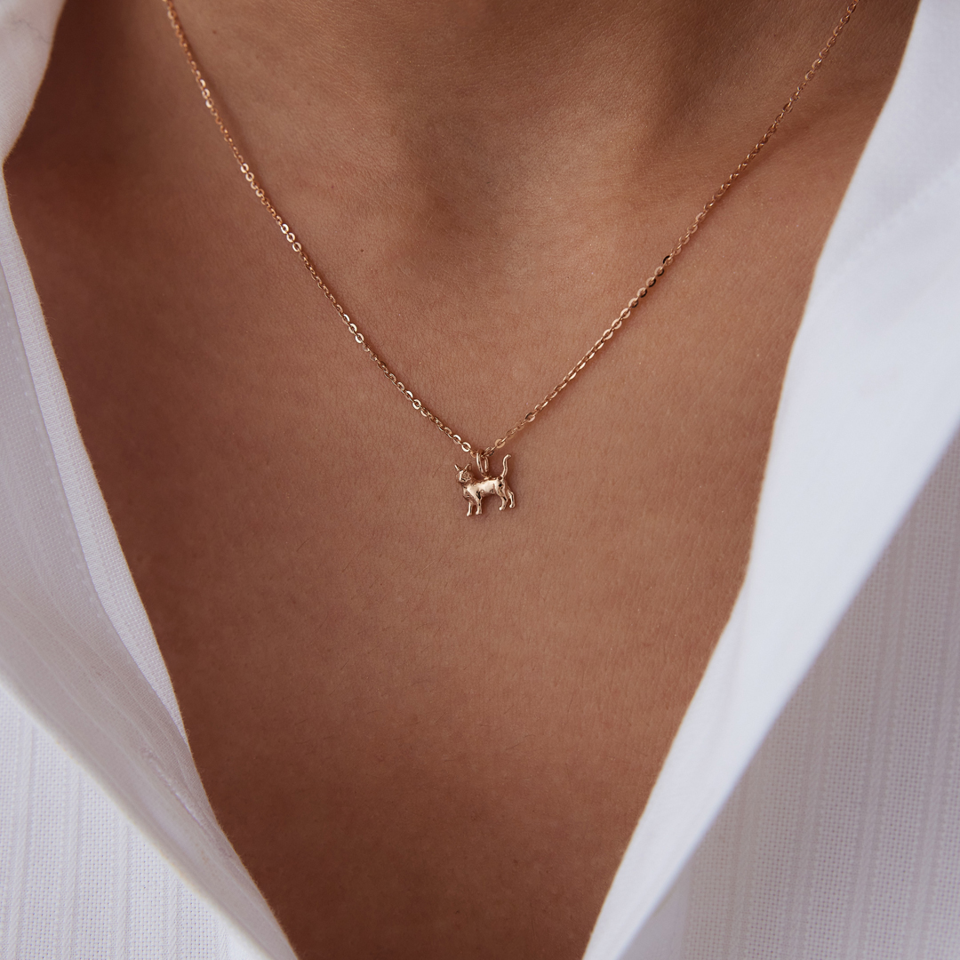 Kedi Figürlü Kolye - 1