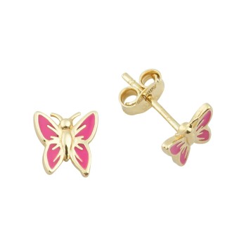 Kelebek Çocuk Küpesi - Melike