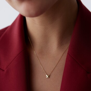 Kelebek Kolye - Cemart