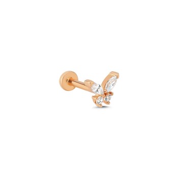 Kelebek Model Tragus Piercing - Alen