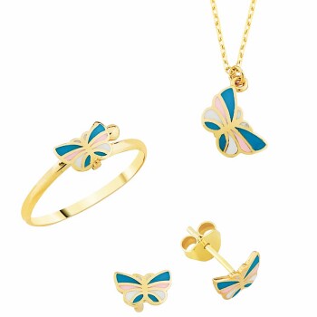 Kelebekli Çocuk Seti - Melike