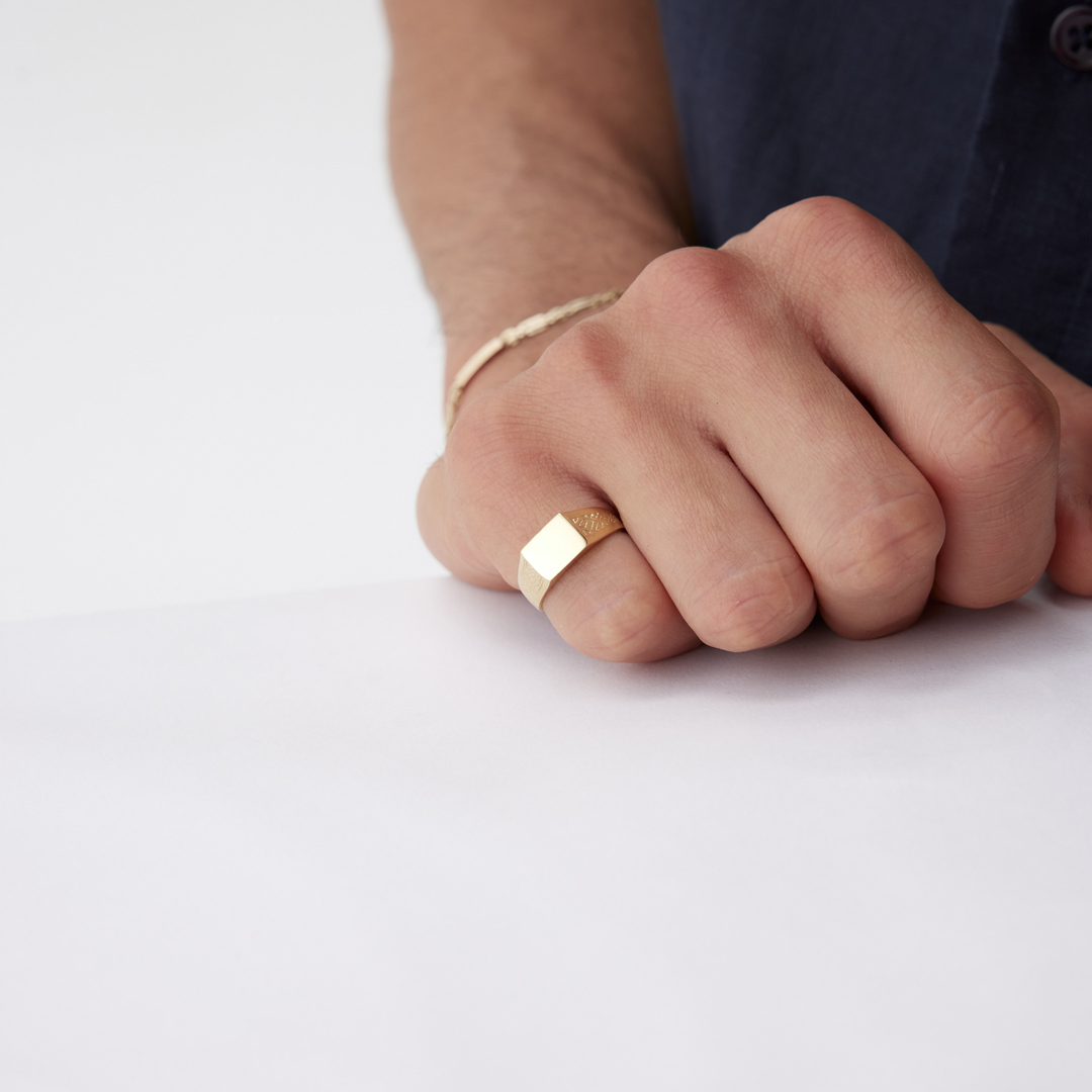 Kemer Plaka Yüzük - 2