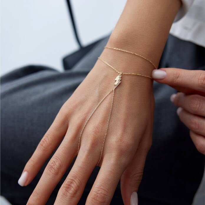 Kenarı Taşlı Şimşek Şahmeran - 1