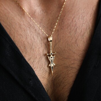 Kılıç Erkek Kolye - Koçak (1)