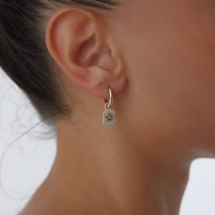 Kilit Yıldız Küpe - 2