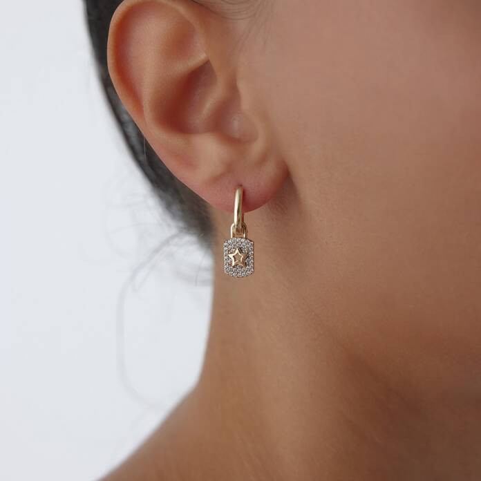 Kilit Yıldız Küpe - 3