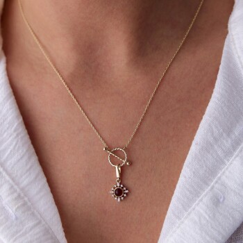 Kilitli Tibi Mercan Kolye - RİTİM (1)