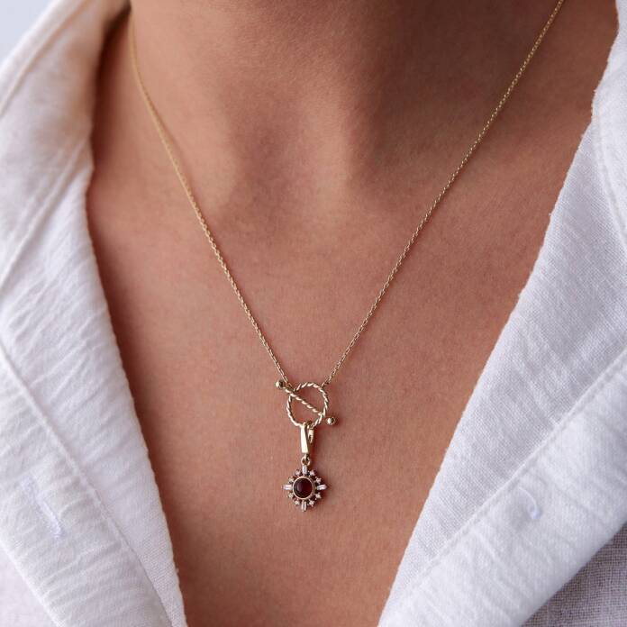 Kilitli Tibi Mercan Kolye - 1