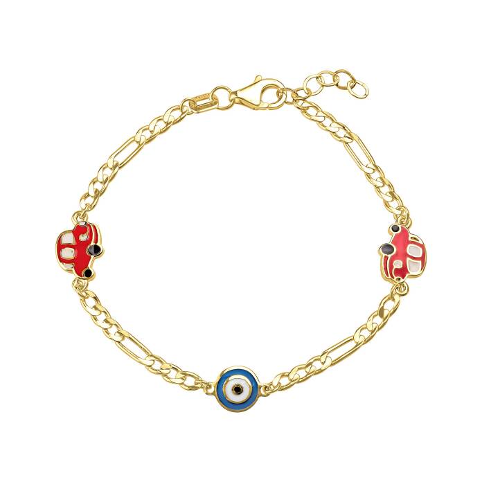 Kırmızı Arabalı Çocuk Bilekliği - 1