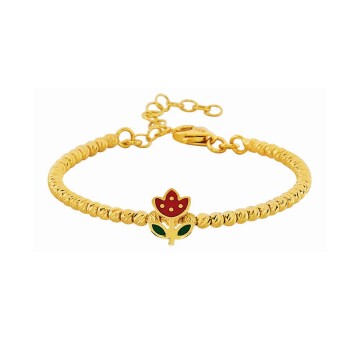 Kırmızı Lale Çocuk Kelepçesi - Melike