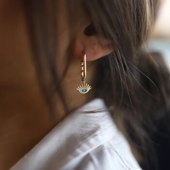 Kirpik Ataç Küpe - Rayna