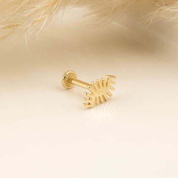 Kirpik Motfili Minimal Tragus Piercing - 3