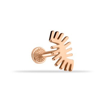 Kirpik Motfili Minimal Tragus Piercing - Dianora