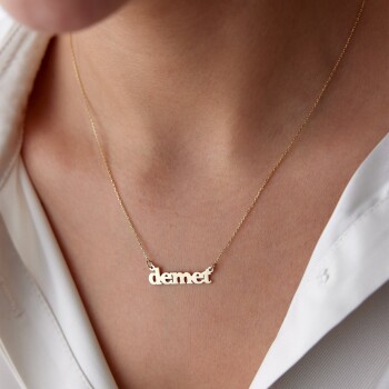 Kişiye Özel İsim Kolye - Özkonak (1)