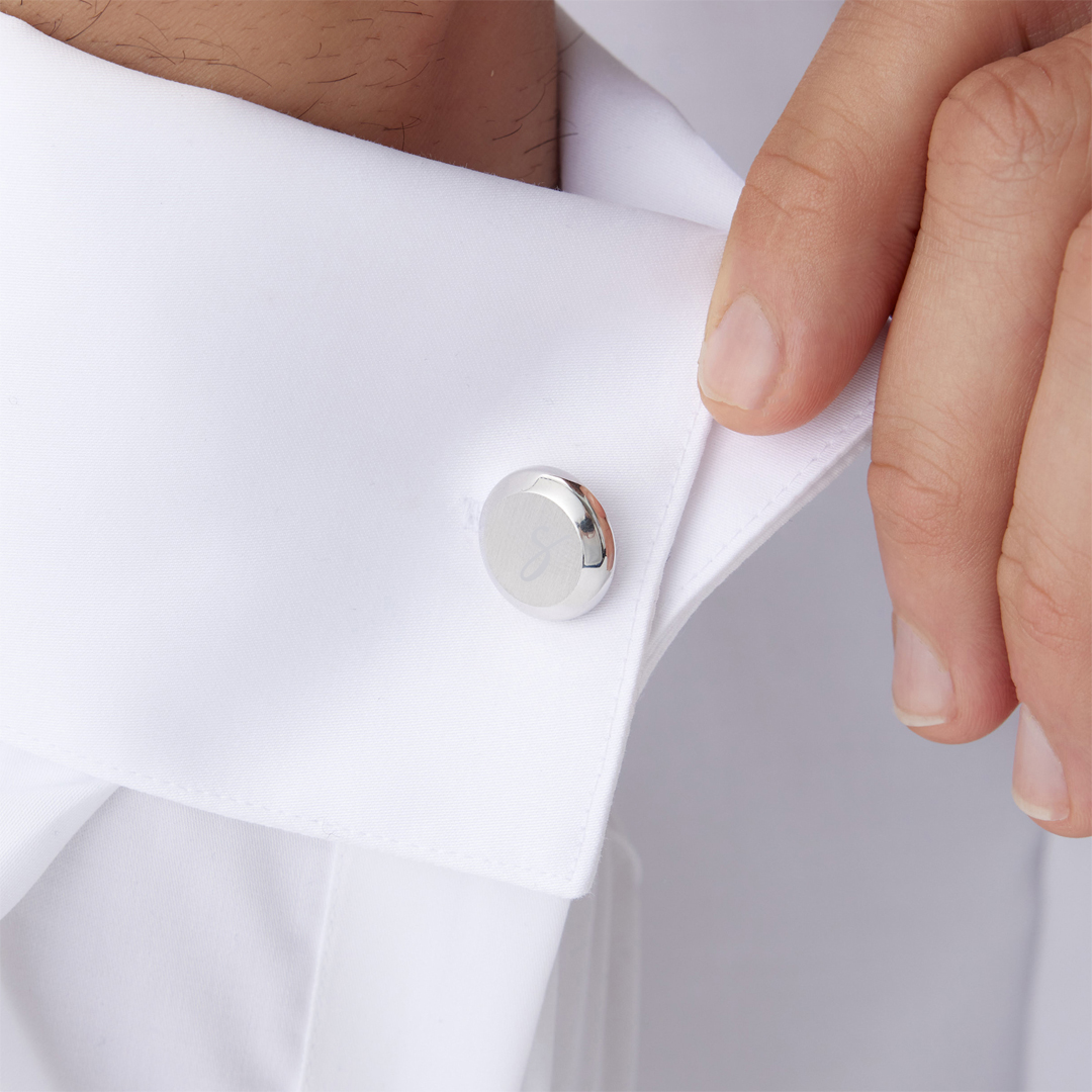 Kişiye Özel Plaka Altın Kol Düğmesi - 2