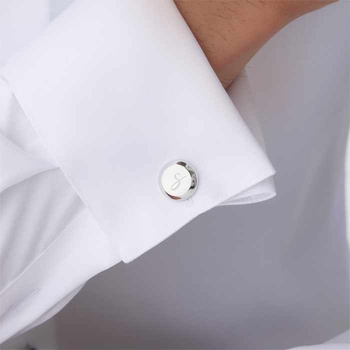 Kişiye Özel Plaka Altın Kol Düğmesi - Özkonak