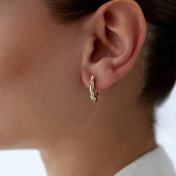 Kıvrım Küpe - Arax