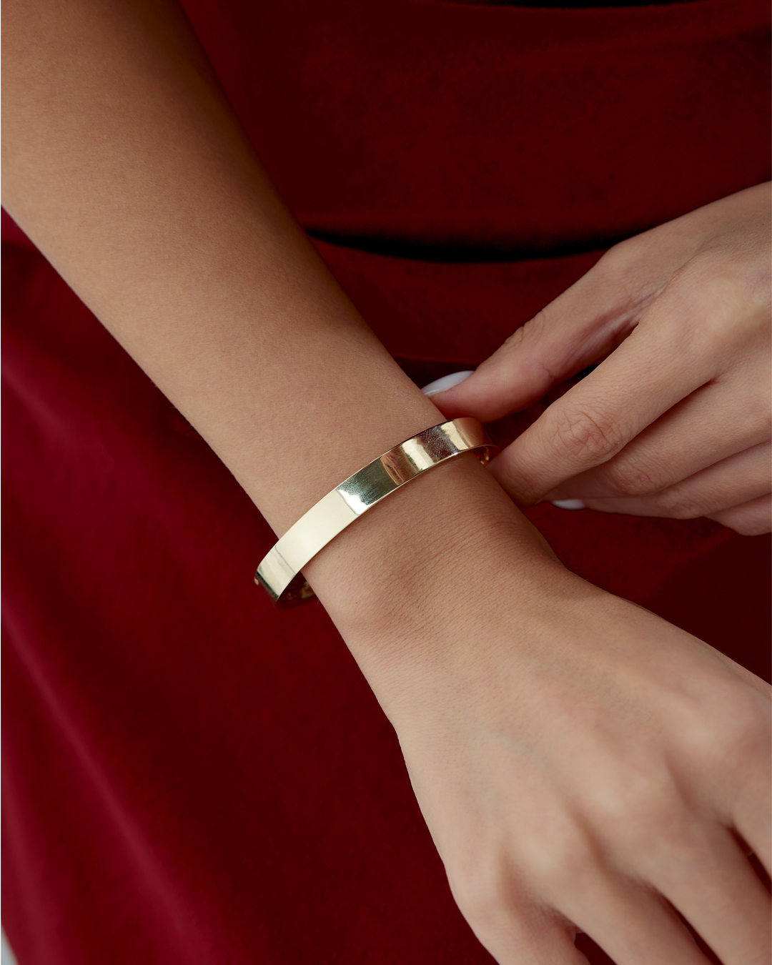 Kıvrımlı Düz Kelepçe - 2