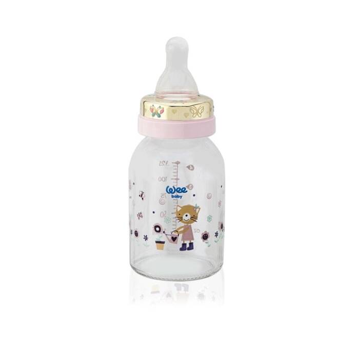 Kız Bebek Altın Biberon - 1