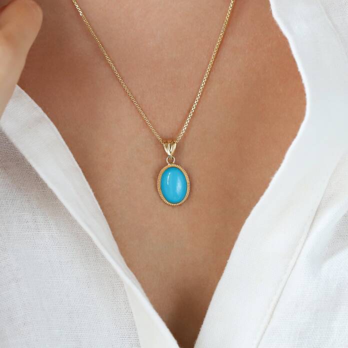 Klasik Firuze Kolye - 1