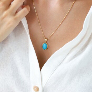 Klasik Firuze Kolye - 3