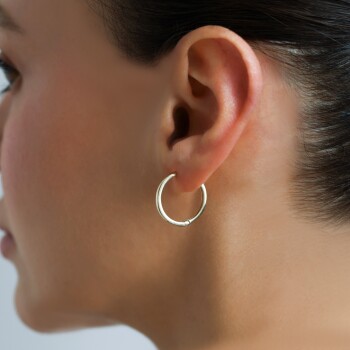 Klasik Large Bombe J Küpe - 1