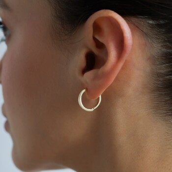 Klasik Small Bombe J Küpe - Tuana