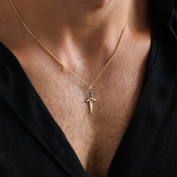 Knife Erkek Kolye - Koçak