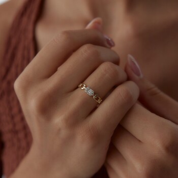 Knock Baget Yüzük - Rayna (1)