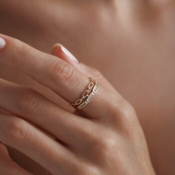 Knock İkili Yüzük - Rayna (1)