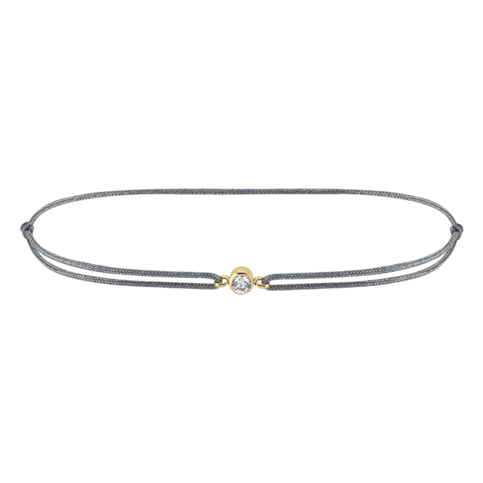 Koç Burcu White Topaz İpli Bileklik - 3