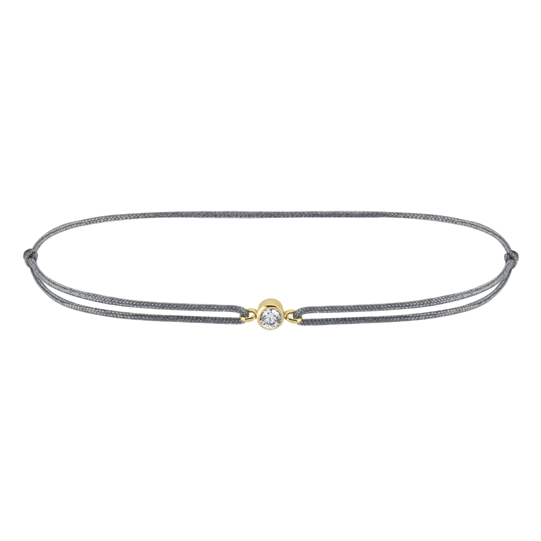 Koç Burcu White Topaz İpli Bileklik - 3