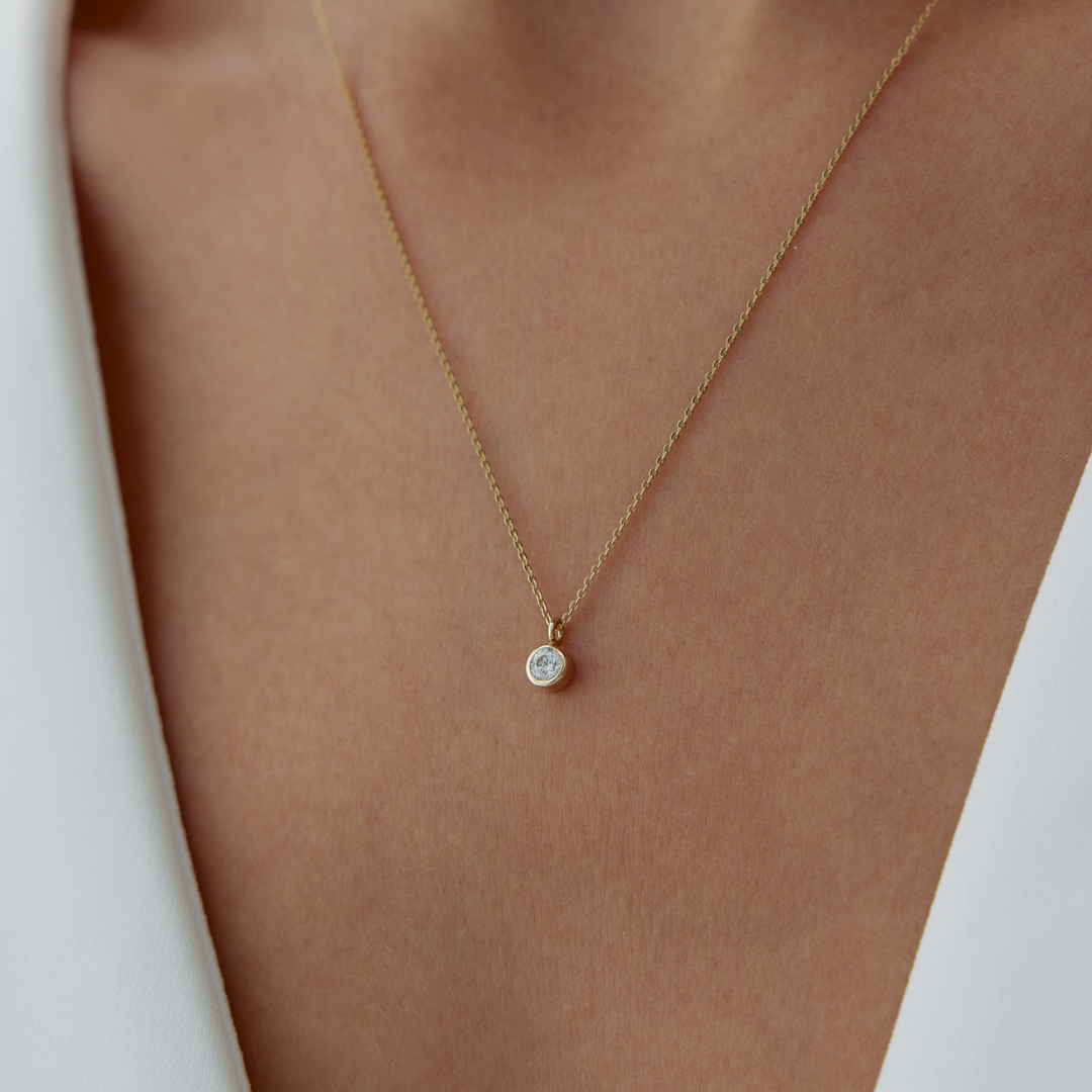 Koç Burcu White Topaz Kolye - 2