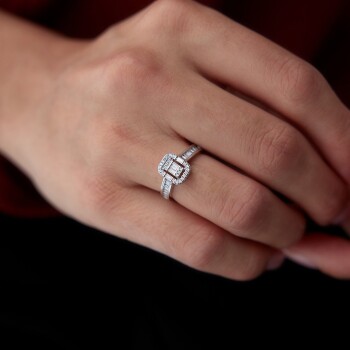 Kol Taşlı Baget Yüzük - Ali Altınbas