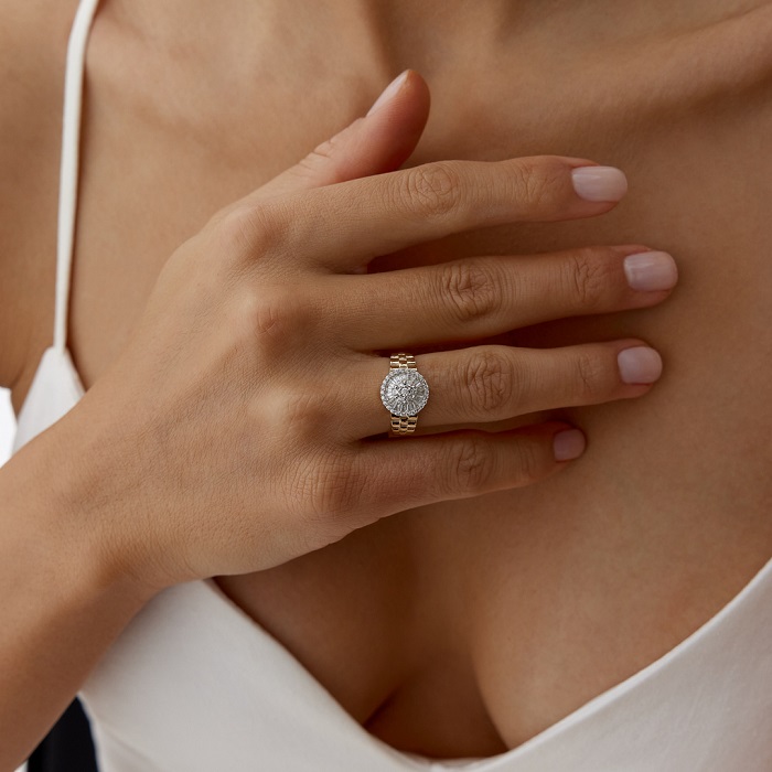 Kordon Trapez Yüzük - Cemart (1)