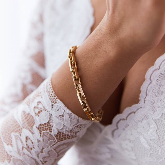 Köşeli Bold Ataç Bileklik - 2