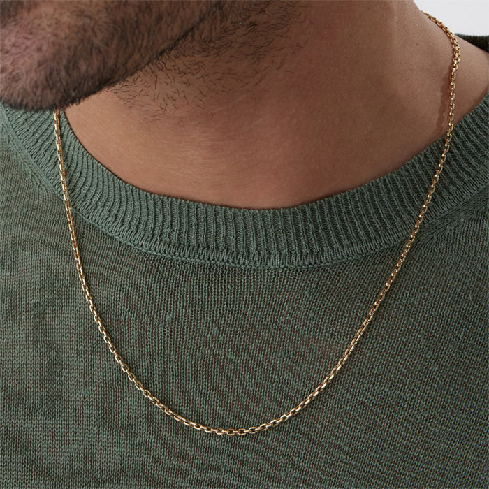 Köşeli Doç Erkek Zincir - 4