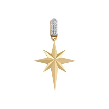 Köşeli Kutup Yıldızı Charm - Ema