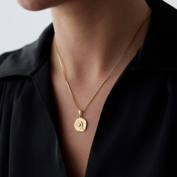 Kova Burcu Plaka Kolye - Koçak (1)