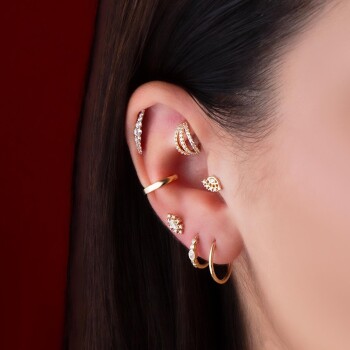 Kraliçe Aynası Tragus Piercing - Dianora (1)