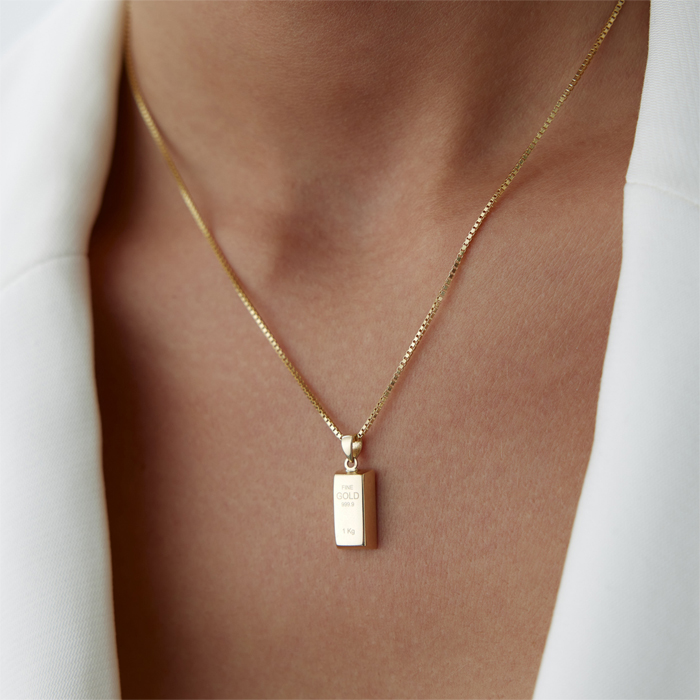 Külçe Altın Kolye - Koçak