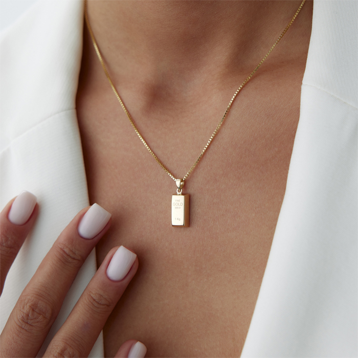 Külçe Altın Kolye - Koçak (1)