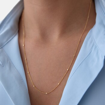 Küp Astarlı Sıkı Forse Zincir - Midas