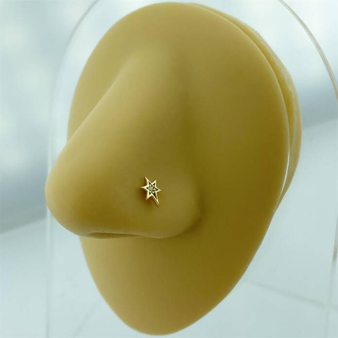 Kutup Yıldızı Motifli Altın Hızma - 2