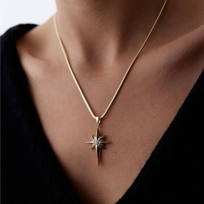 Kutup Yıldızı Şovalye Kolye - 1