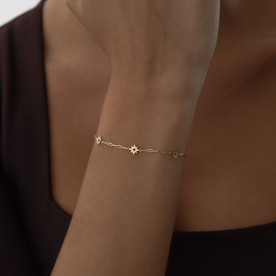 Kuzey Yıldızı Ataç Bileklik - 2