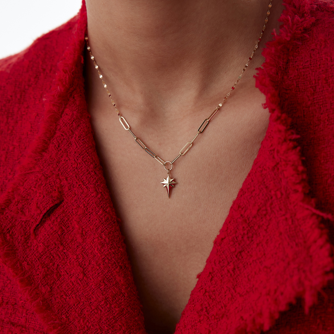 Kuzey Yıldızı Chooker Kolye - 1