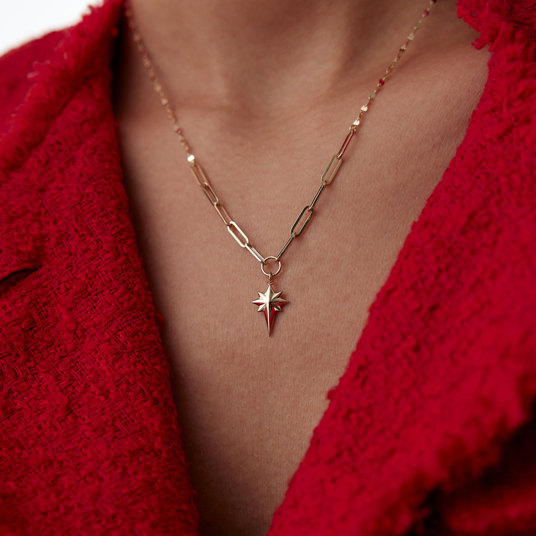 Kuzey Yıldızı Chooker Kolye - 2