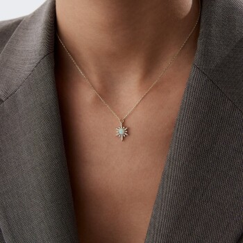 Kuzey Yıldızı Opal Kolye - MİST