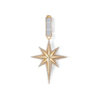 Kuzey Yıldızı Taşlı Charm - Ema